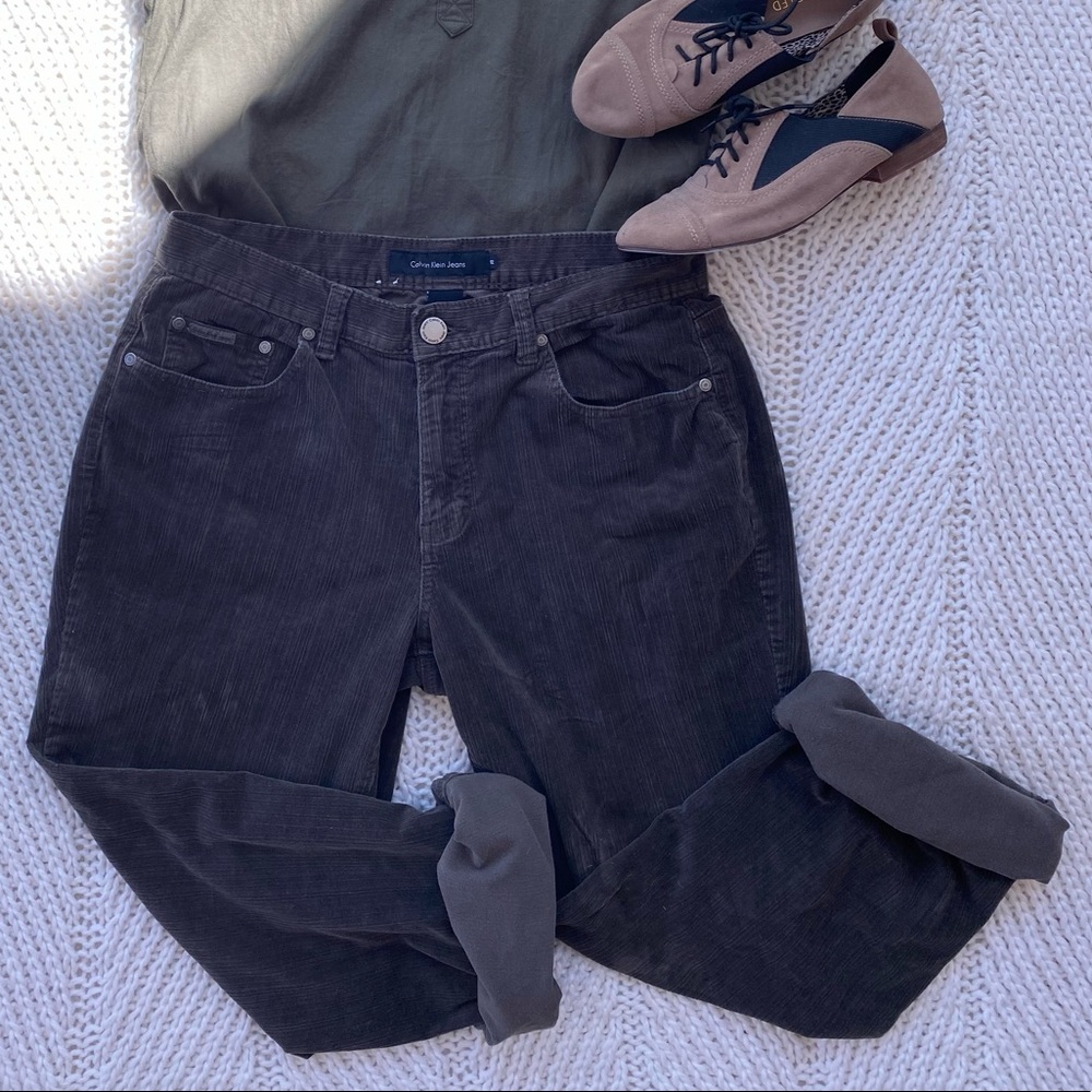 🌟SOLD🌟 Calvin Klein olive cords (10/12) - Picture 6 of 6